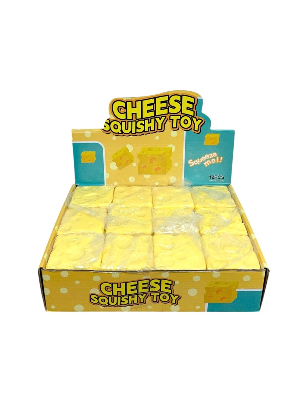Cheese  Squeeze Stress Relief Squishy